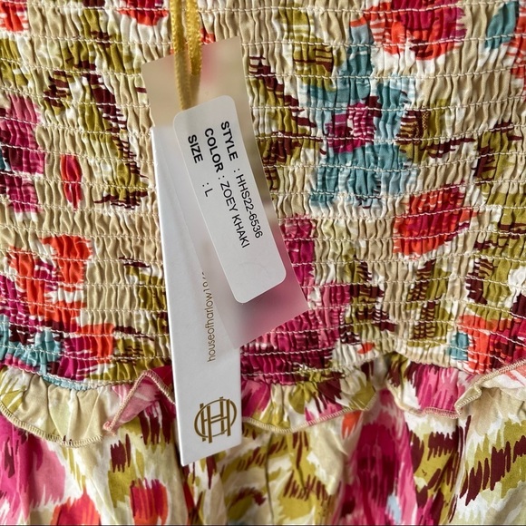 House Of Harlow 1960 Zoey Khaki Maxi Dress - Picture 12 of 12